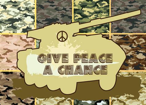 Give Peace A Chance Vector Art & Graphics | freevector.com