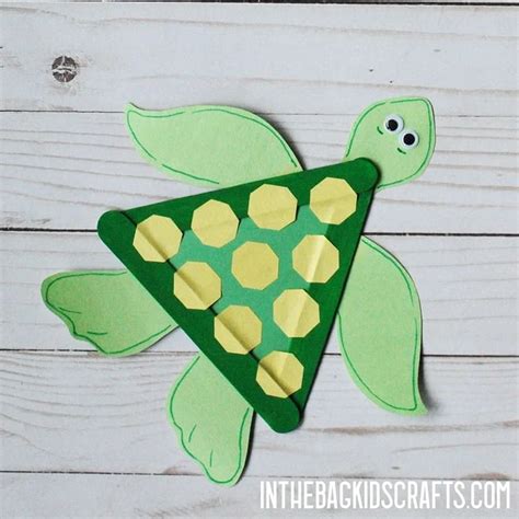 Sea Turtle Craft for Kids • In the Bag Kids' Crafts