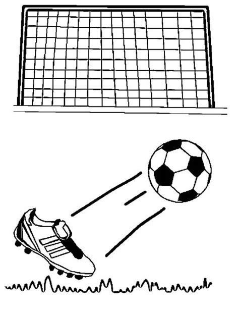 Free Soccer Ball Being Kicked Goal Cartoon, Download Free Soccer Ball ...