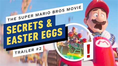 The Super Mario Bros. Movie: The Biggest Secrets and Easters Eggs in the Second Trailer - YouTube