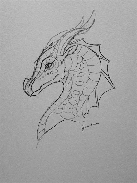 LeafWing sketch | Wings of fire dragons, Dragon drawing, Dragon sketch