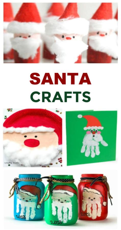 Santa Crafts for Kids