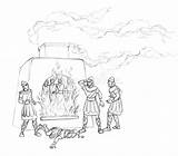 King Nebuchadnezzar Coloring Page Sketch sketch template