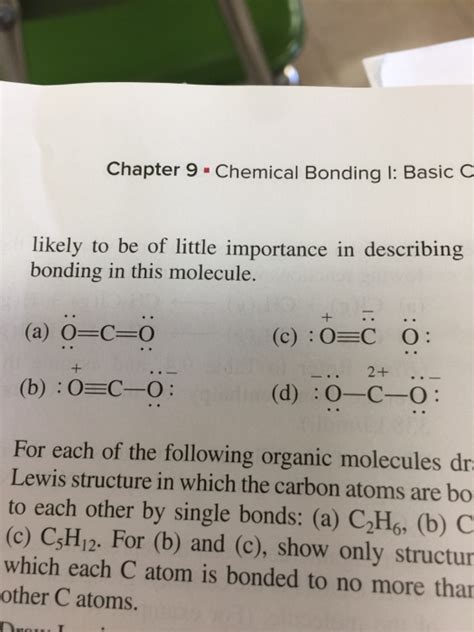 Solved Several resonance structures for the molecule co2 are | Chegg.com