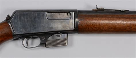 Lot 719: Model 1907 Winchester 351 semi automatic Rifle