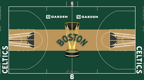 NBA unveils custom courts for In-Season Tournament