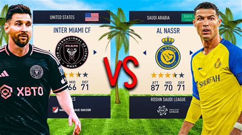 INTER MIAMI vs AL-NASSR in FIFA 23 - YouTube