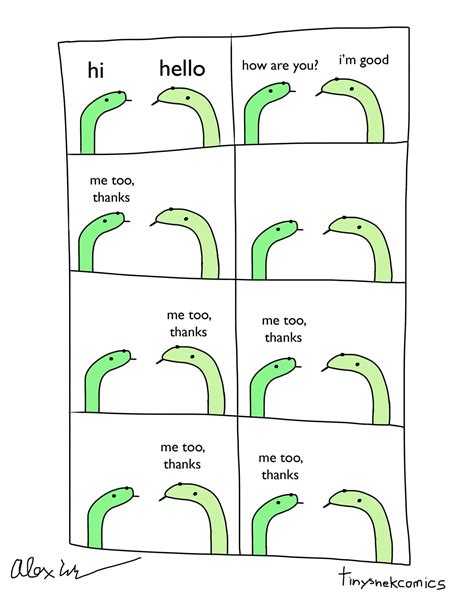 Some more Tiny Snek Comics for you to enjoy! : Sneks