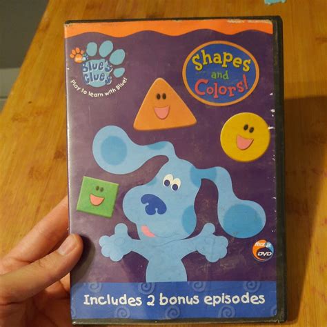 Blue's Clues Shapes And Colors DVD Nick Jr | Grelly USA