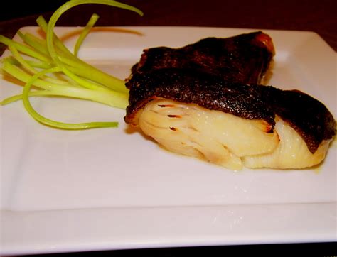 Little Bellevue Kitchen: Black Cod Misozuke (Black cod in miso marinade)