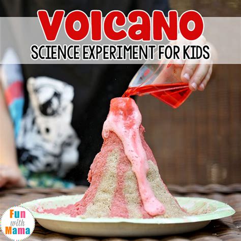 Baking Soda Volcano Experiment - Fun with Mama