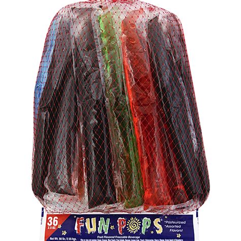 Fun Pops Fruit Flavored Freeze Pops | Freezer Pops | Foodtown