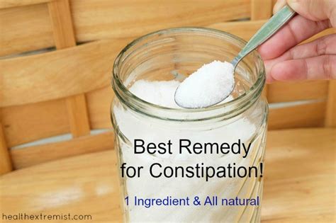 Best Natural Remedy for Constipation - Treasured Tips