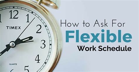 How to Ask for Flexible Work Schedule: Top 20 Ways - WiseStep ...