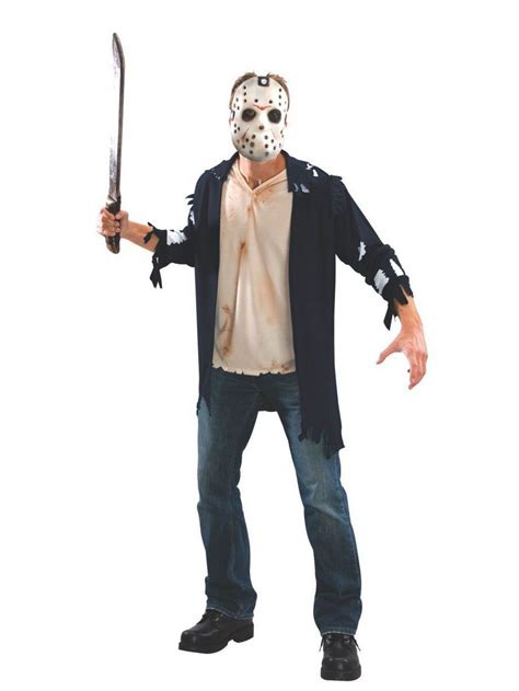 Friday the 13th Adult Jason Costume - PartyBell.com