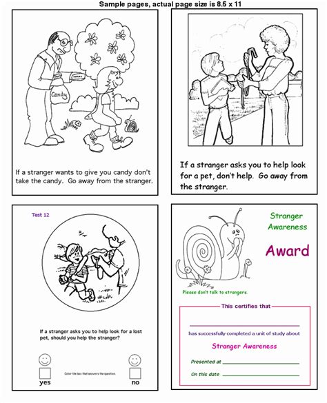 Stranger Danger Coloring Pages - Coloring Home