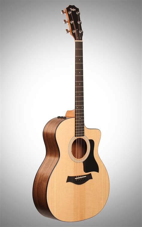 Taylor 114ce GA Cutaway Walnut Acoustic-Electric Guitar | zZounds