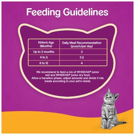 Buy Whiskas Wet Cat Food - Kitten, 2-12 Months, Chicken In Gravy, Balanced Nutrition, Shiny Coat ...