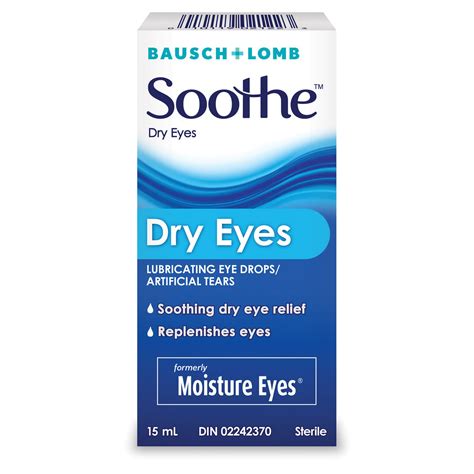 Bausch + Lomb Soothe Dry Eyes 15ml | Walmart Canada