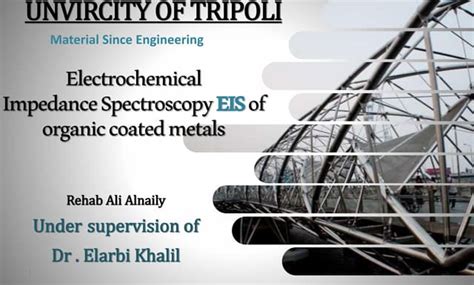 Organic coated metal corrosion impedance spectroscopy | PPT