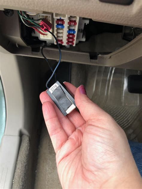 My friend found this plugged into her fuse box in her car. Does anyone ...