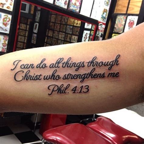 100+ Inspirational Bible Verse Tattoos for Men and Women | Bible quote tattoos, Bible verse ...