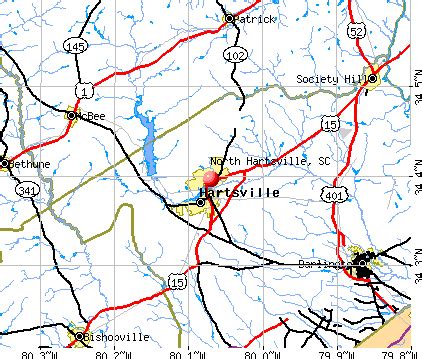 North Hartsville, South Carolina (SC 29550) profile: population, maps ...