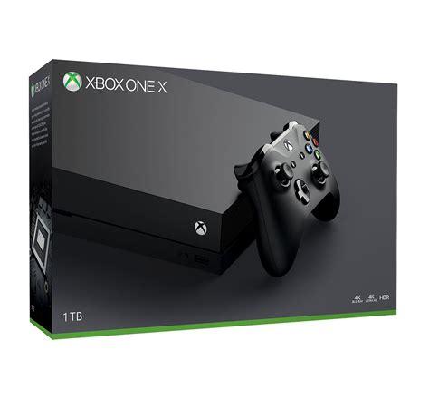 Microsoft Xbox One X 1Tb Console With Wireless Controller: Enhanced, Hdr, Native 4K, Ultra Hd ...