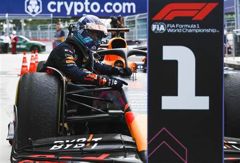 "I don't like it" - Max Verstappen pointing to number '1' on his car ...