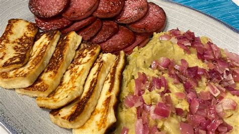 Stephanie Ramos shares a Dominican dish with fried plantains, salami ...