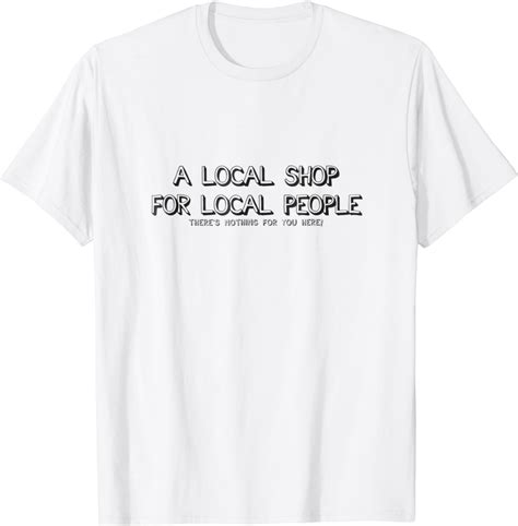 Amazon.com: A Local Shop For Local People, League of Gentlemen: Clothing