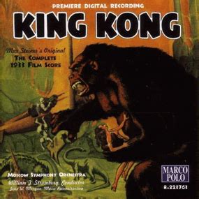 King Kong (re-recording) Soundtrack (1933)