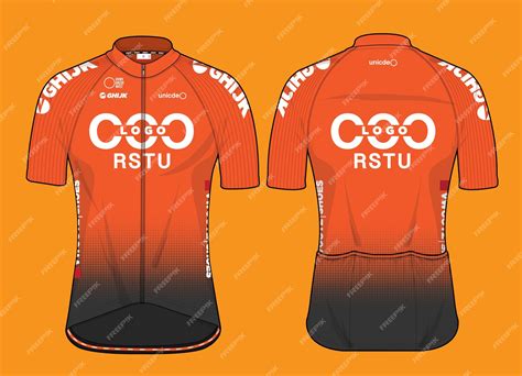 Premium Vector | Cycling team jersey biking uniform