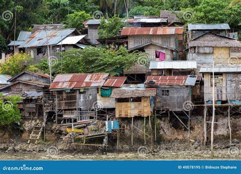 Shanty Wooden House In Saigon Royalty-Free Stock Image | CartoonDealer ...