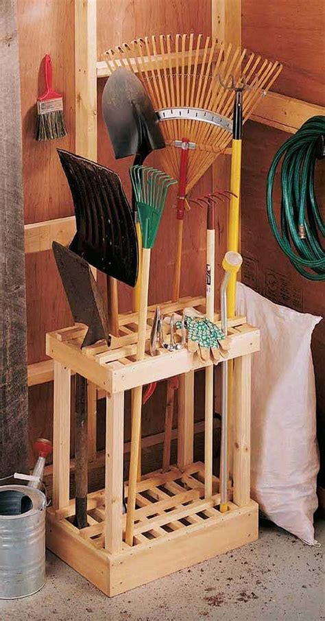 33 DIY garden tool storage idea that will save your sanity # ...