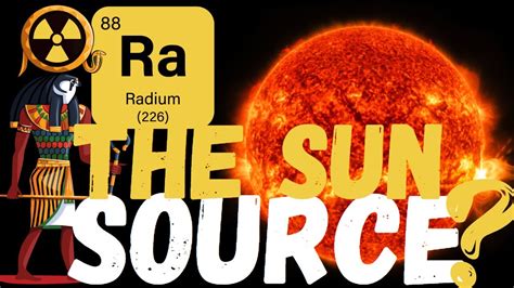 RADIUM SOURCE OF OUR SUNS ENERGY AND THE UNIVERSE?! - YouTube