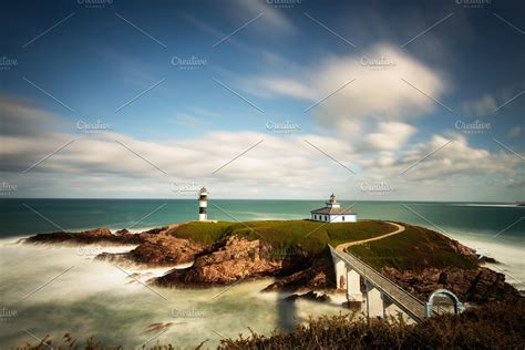 Illa Pancha lighthouse | High-Quality Architecture Stock Photos ...