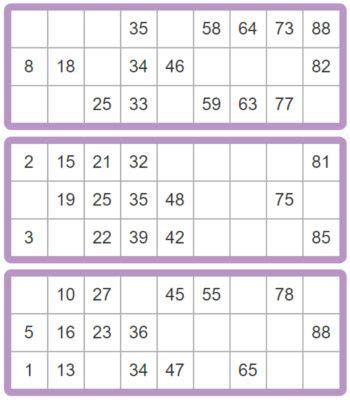 free printable bingo cards 1 75 pdf with blank template - free printable bingo card 10 90 ball ...