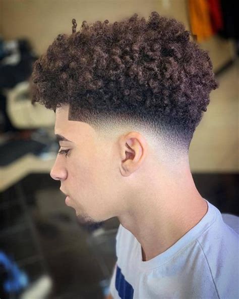 Best Temple Fade Afro Haircuts for Men