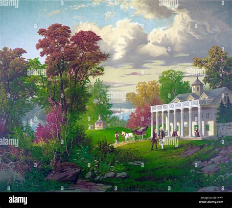 Mount Vernon Estate Stock Photo - Alamy