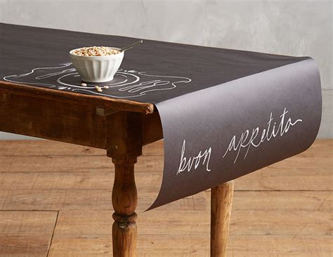 Chalkboard Paper Table Runner | The Green Head