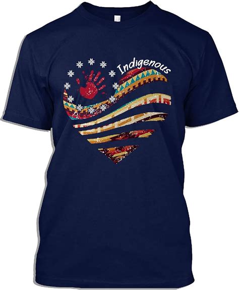 Native American Tshirt Heart Native American Indigenous T-Shirt for Men Women: Amazon.ca ...