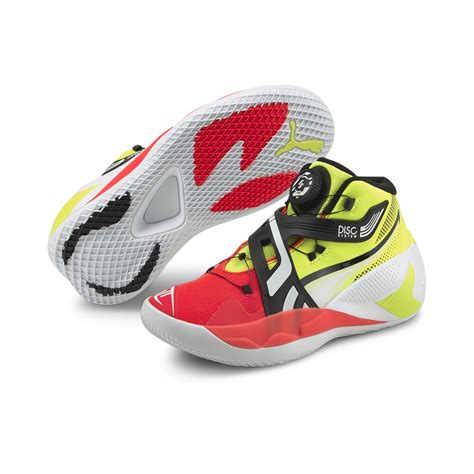 Disc Rebirth Basketball Shoes | Yellow - PUMA