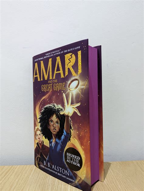 Amari and the Great Game: Sequel to AMARI AND THE NIGHT BROTHERS (Signed First Edition with ...