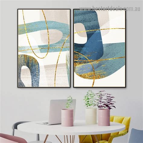 Buy Bold Lines Canvas Print Wall Art Decor.