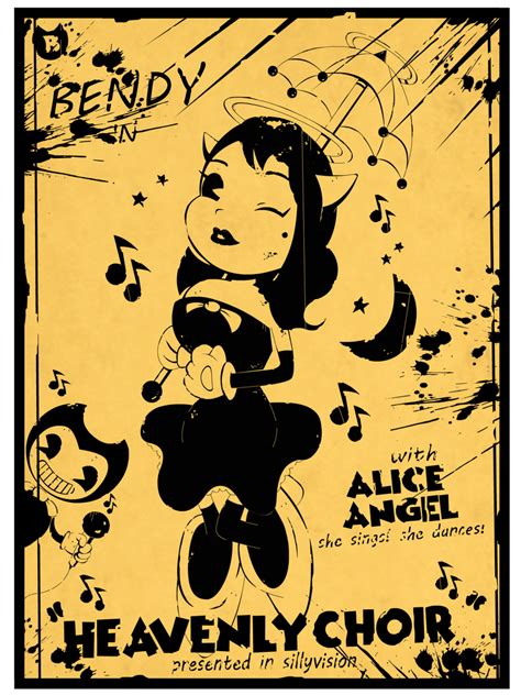 ALICE ANGEL X BENDY Heavenly Choir | BATIM by Mairusu-Paua on DeviantArt