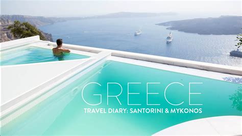 TRAVEL VLOG: GREECE | Santorini & Mykonos - YouTube