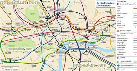 London Underground Real Map