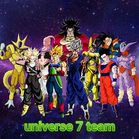 What-if universe 7 team by zillatigre on DeviantArt