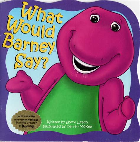 WHAT WOULD BARNEY SAY? - Sheryl Leach & Darren McKee, 1997 PB